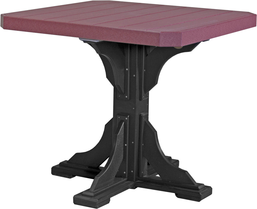 LUXCRAFT Poly 41" Counter Square Table - Echo Dining