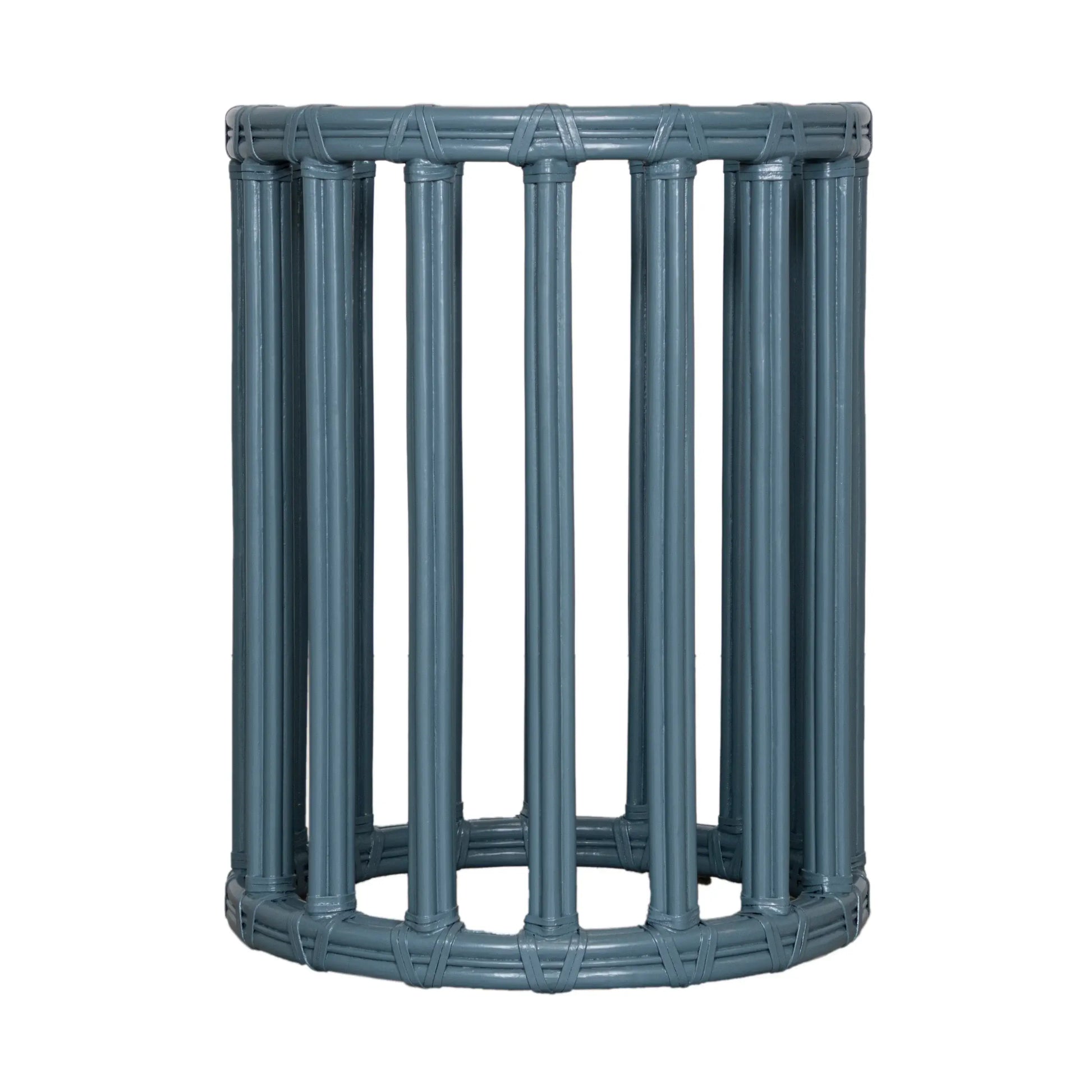 Front view of the Heirloom rattan dining table base only, ideal for modern and stylish interiors.