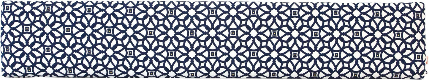 72" Cafe Bench Cushion in Luxe Indigo - Rich Indigo Blue, Luxurious and Deep, Enhances Upscale Outdoor Decor