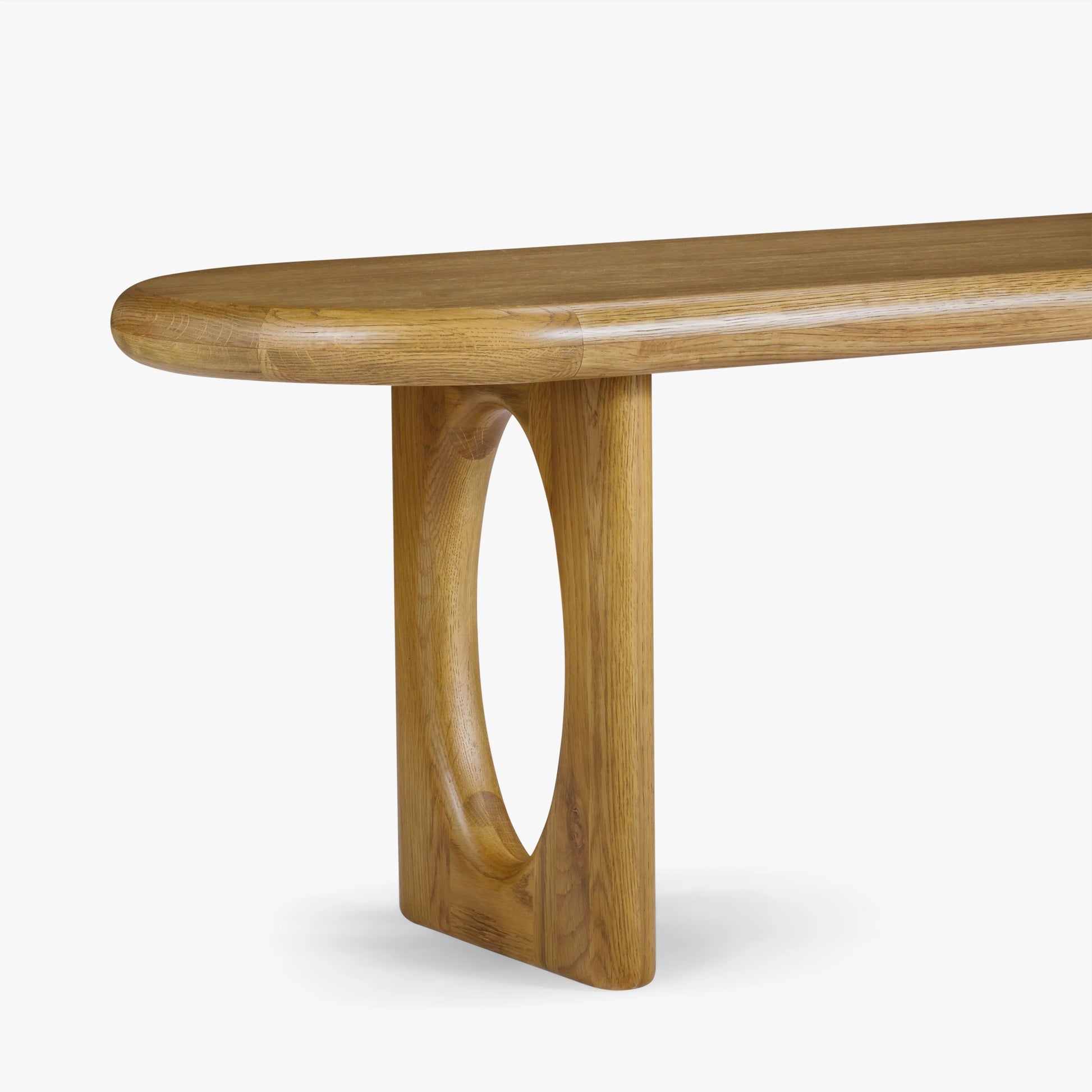 AURA LIVING Lena Oak Dining Bench - Echo Dining
