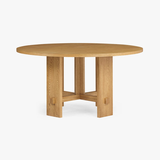 AURA LIVING Sunnyside Round Dining Table - Echo Dining