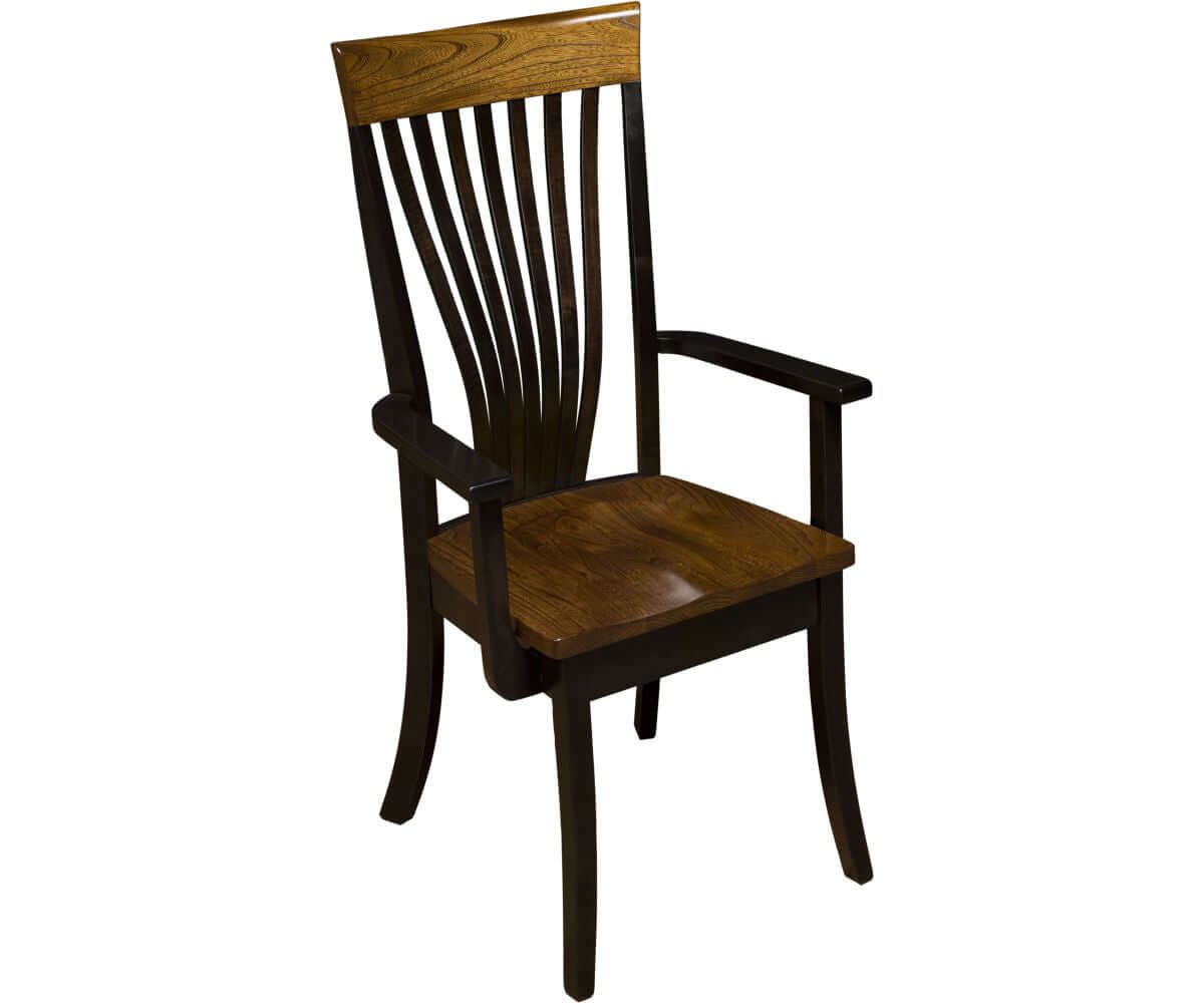 BARKMAN FURNITURE Christy Fanback Dining Arm Chair 2 Piece - Echo Dining