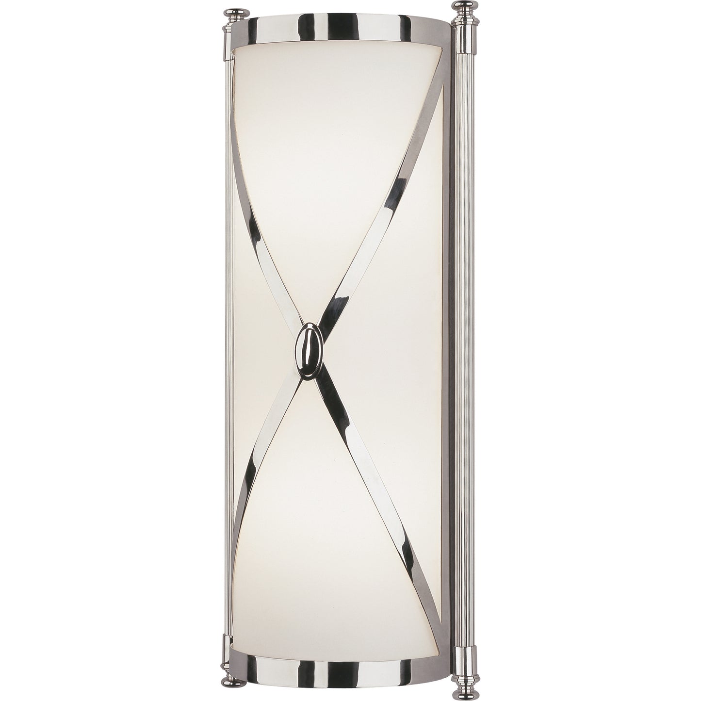 Chase Wall Sconce in a polished nickel finish