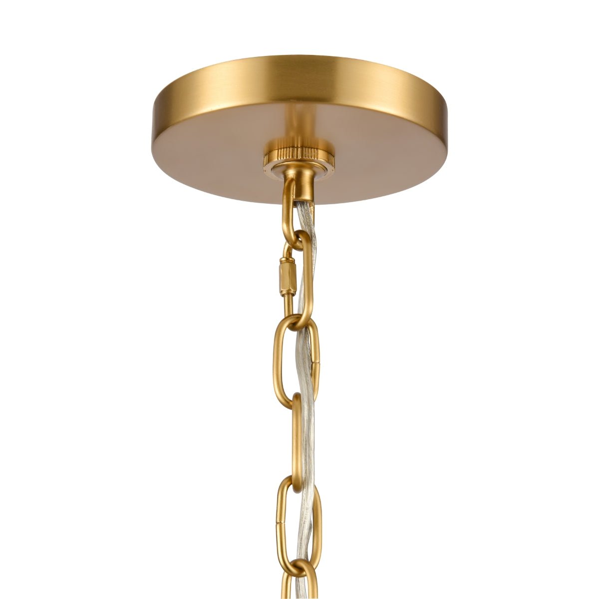 ELK HOME Abaca 20'' Wide 3 - Light Chandelier - Echo Dining