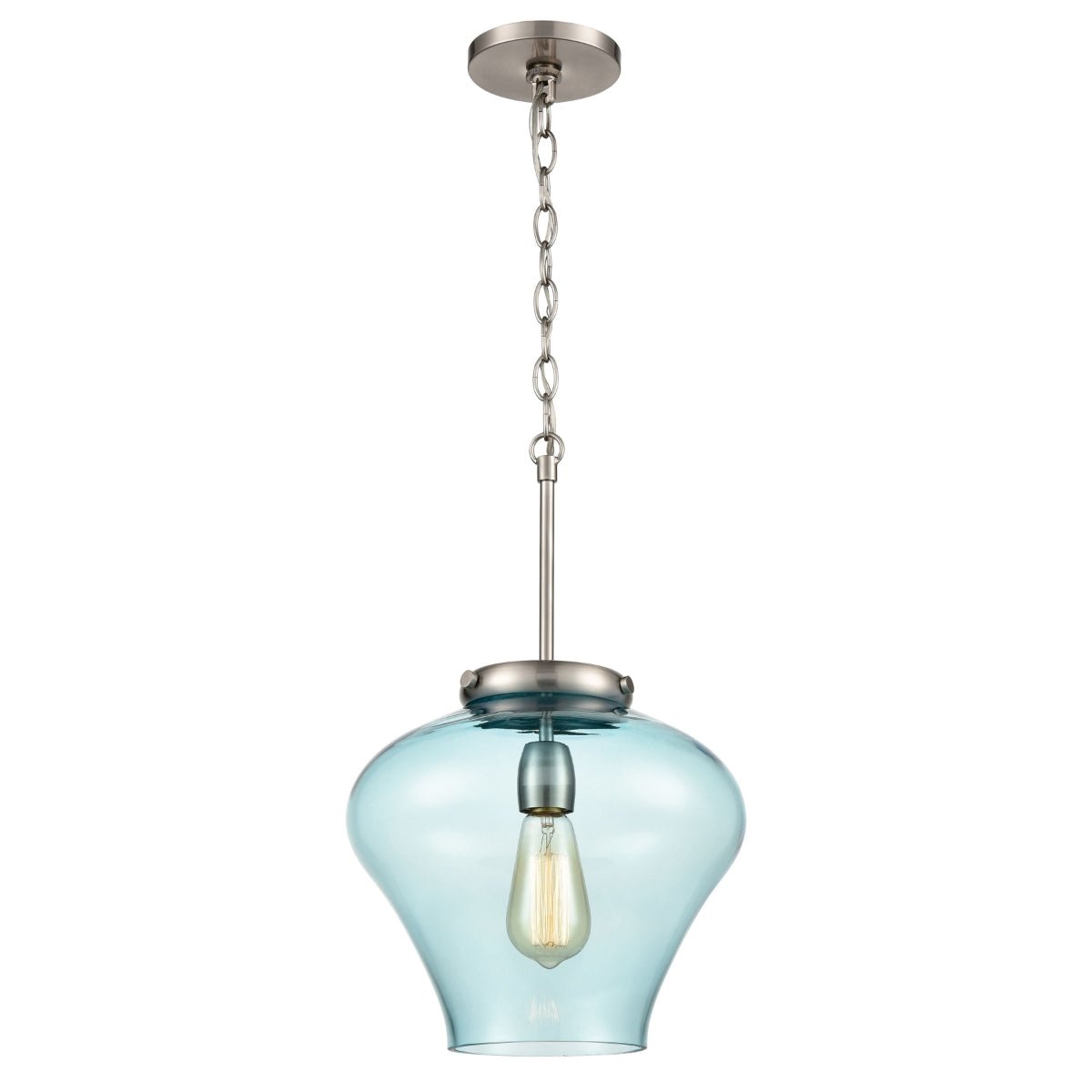 ELK HOME Amore 12'' Wide 1 - Light Pendant - Echo Dining