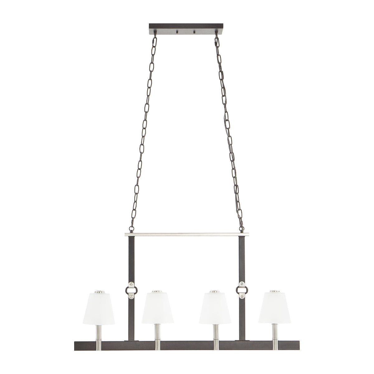 ELK HOME Armstrong Grove 36” Wide 4 - Light Linear Chandelier - Echo Dining