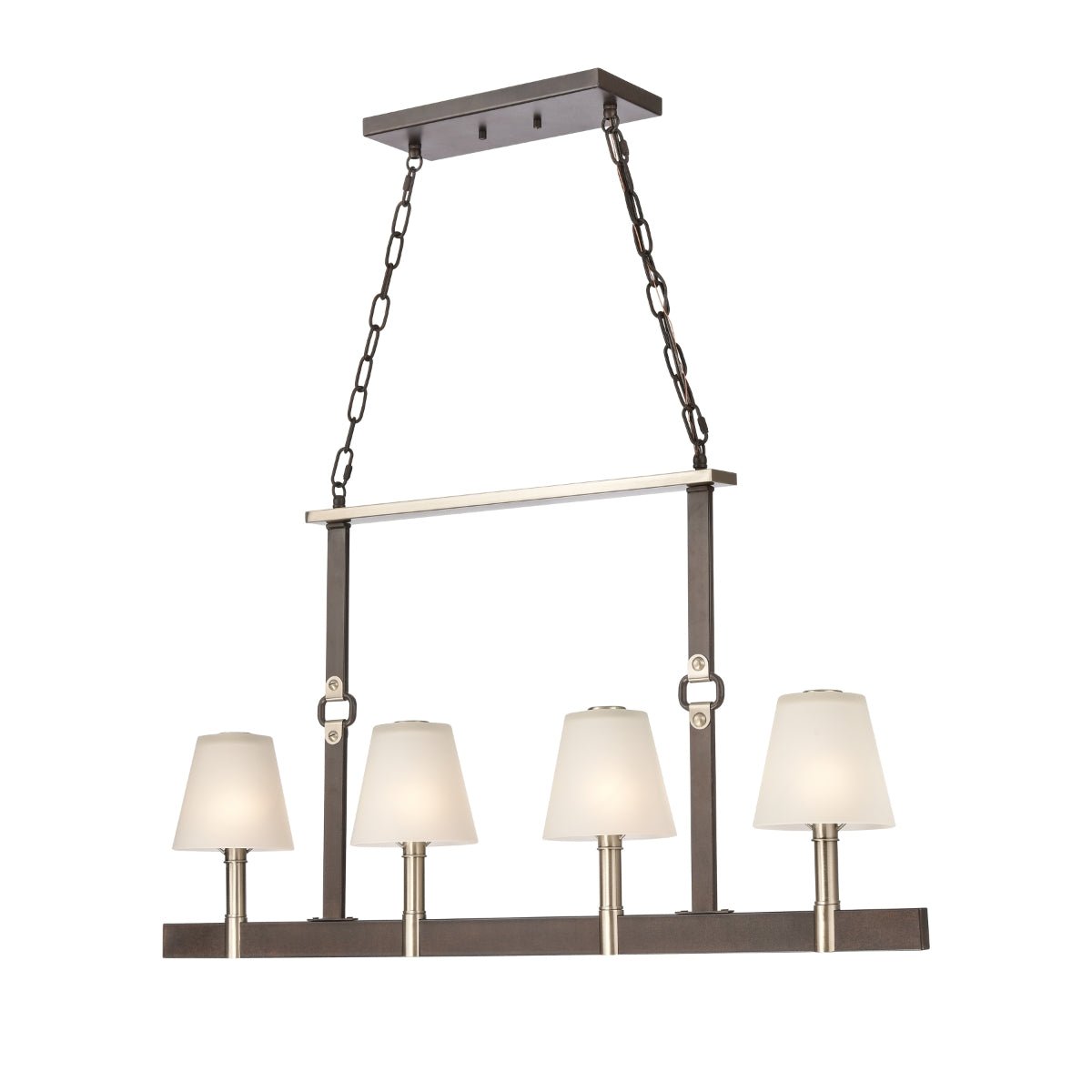 ELK HOME Armstrong Grove 36” Wide 4 - Light Linear Chandelier - Echo Dining
