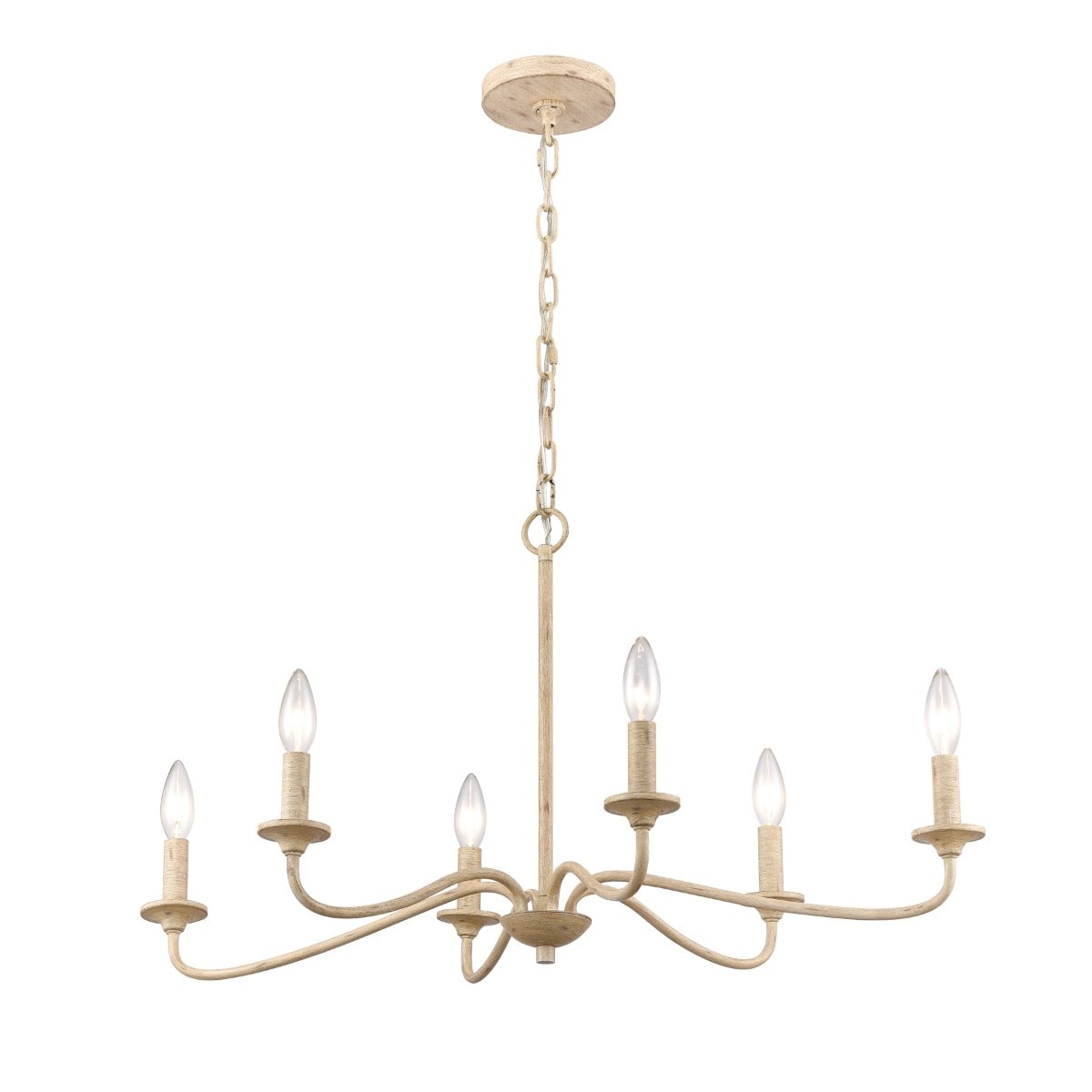 ELK HOME Ellisville 30" Chandelier - Echo Dining