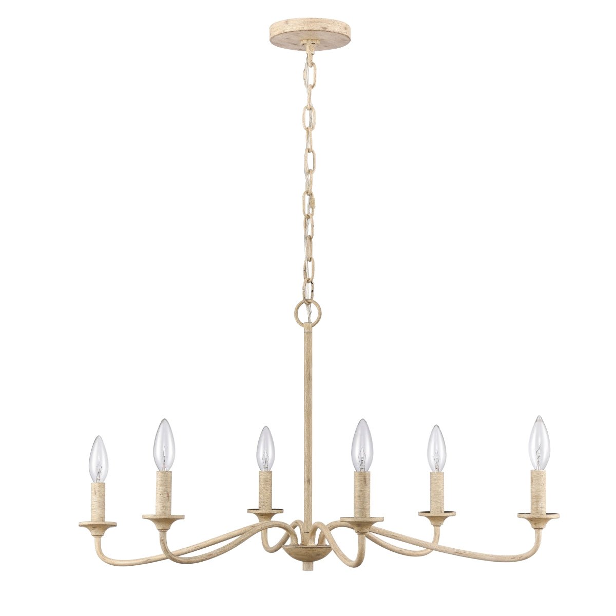 ELK HOME Ellisville 30" Chandelier - Echo Dining