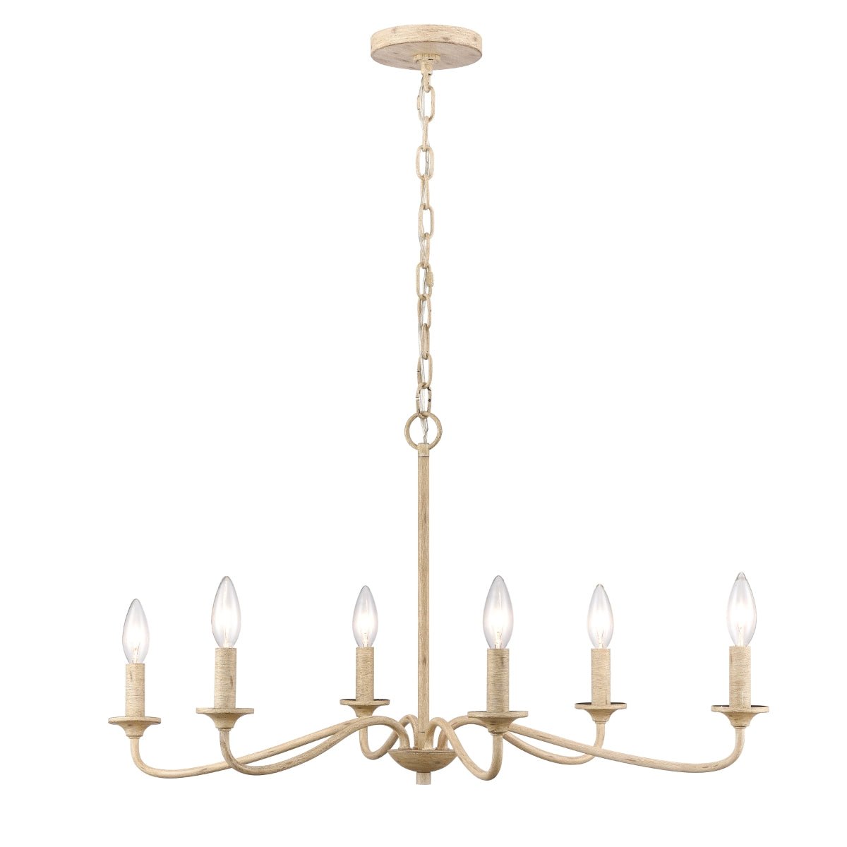 ELK HOME Ellisville 30" Chandelier - Echo Dining
