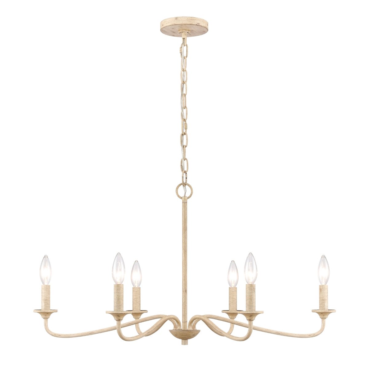 ELK HOME Ellisville 30" Chandelier - Echo Dining