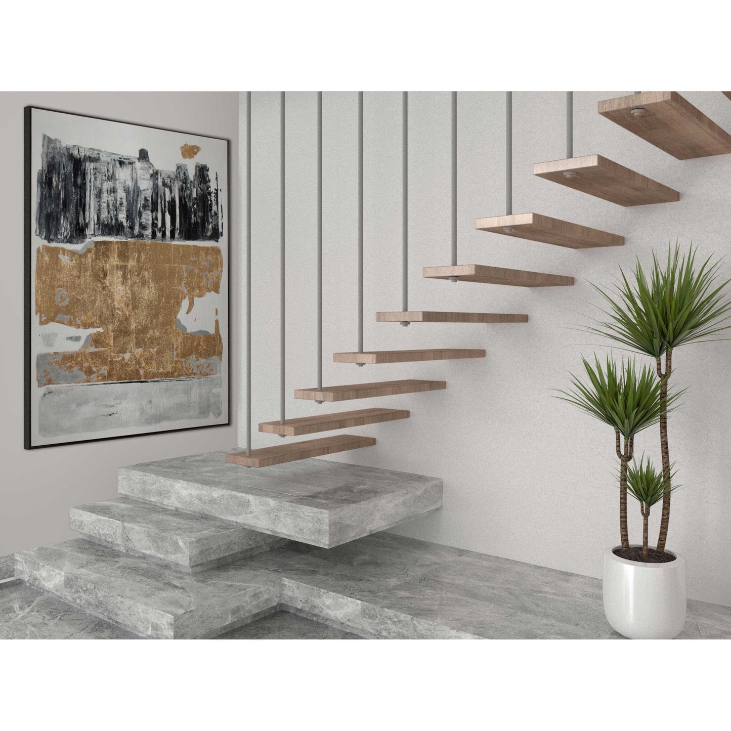 GILD Allurement, Hand Painted Canvas - Echo Dining