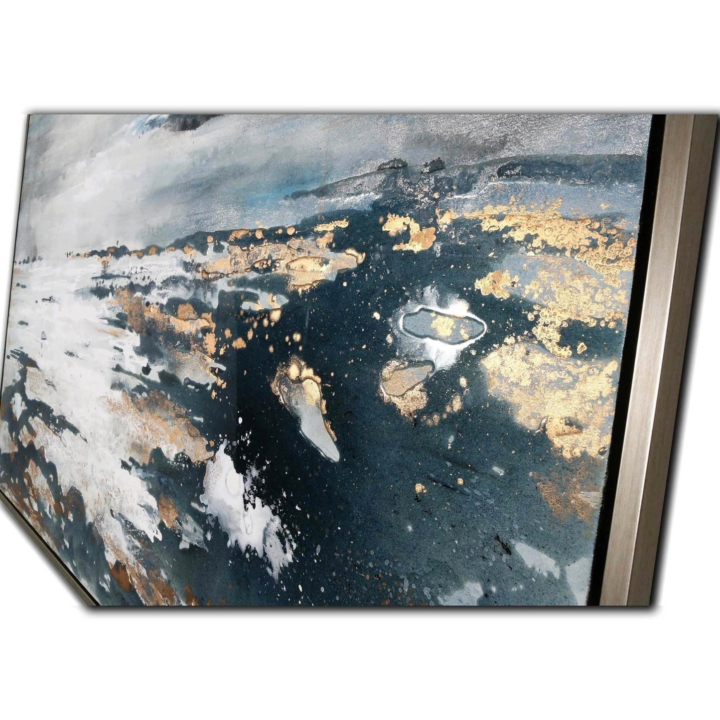 GILD Deep Sea, Hand Painted Canvas - Echo Dining
