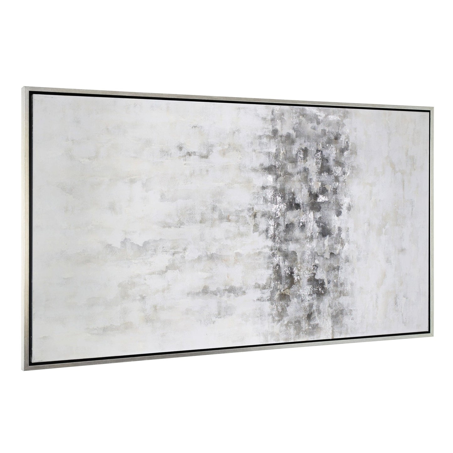 GILD Winter Storm, Hand Painted Canvas - Echo Dining