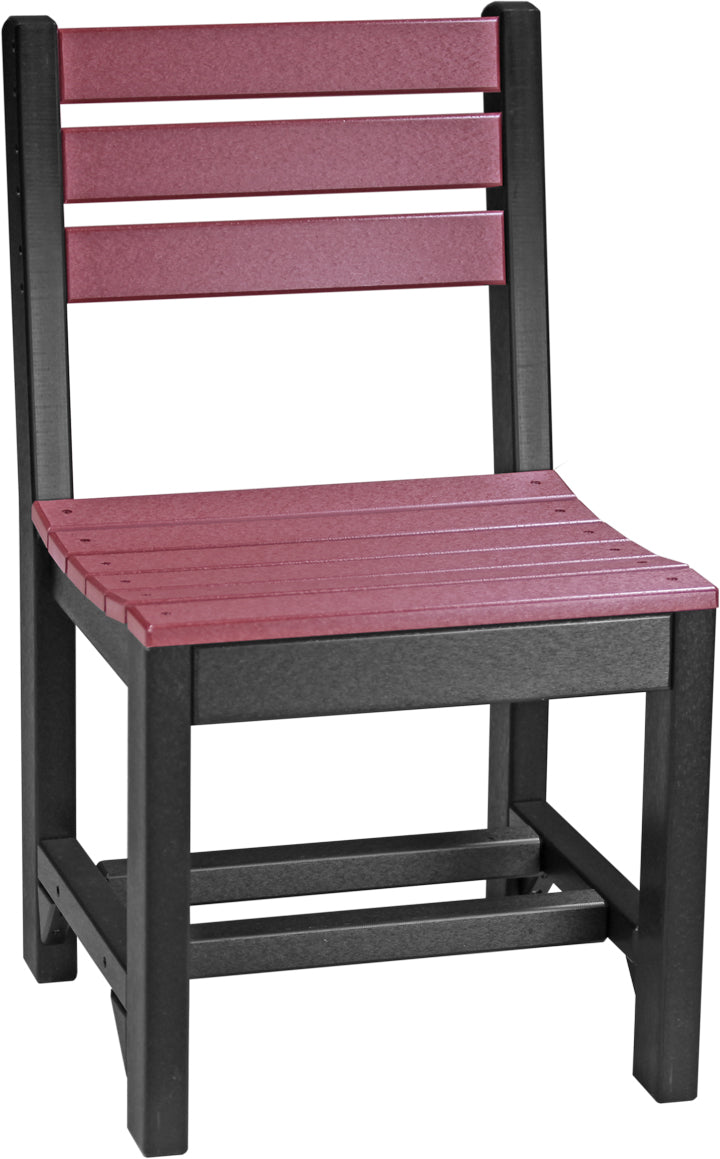LUXCRAFT Poly Island Rectangular Outdoor Dining Set 7 Piece - Echo Dining