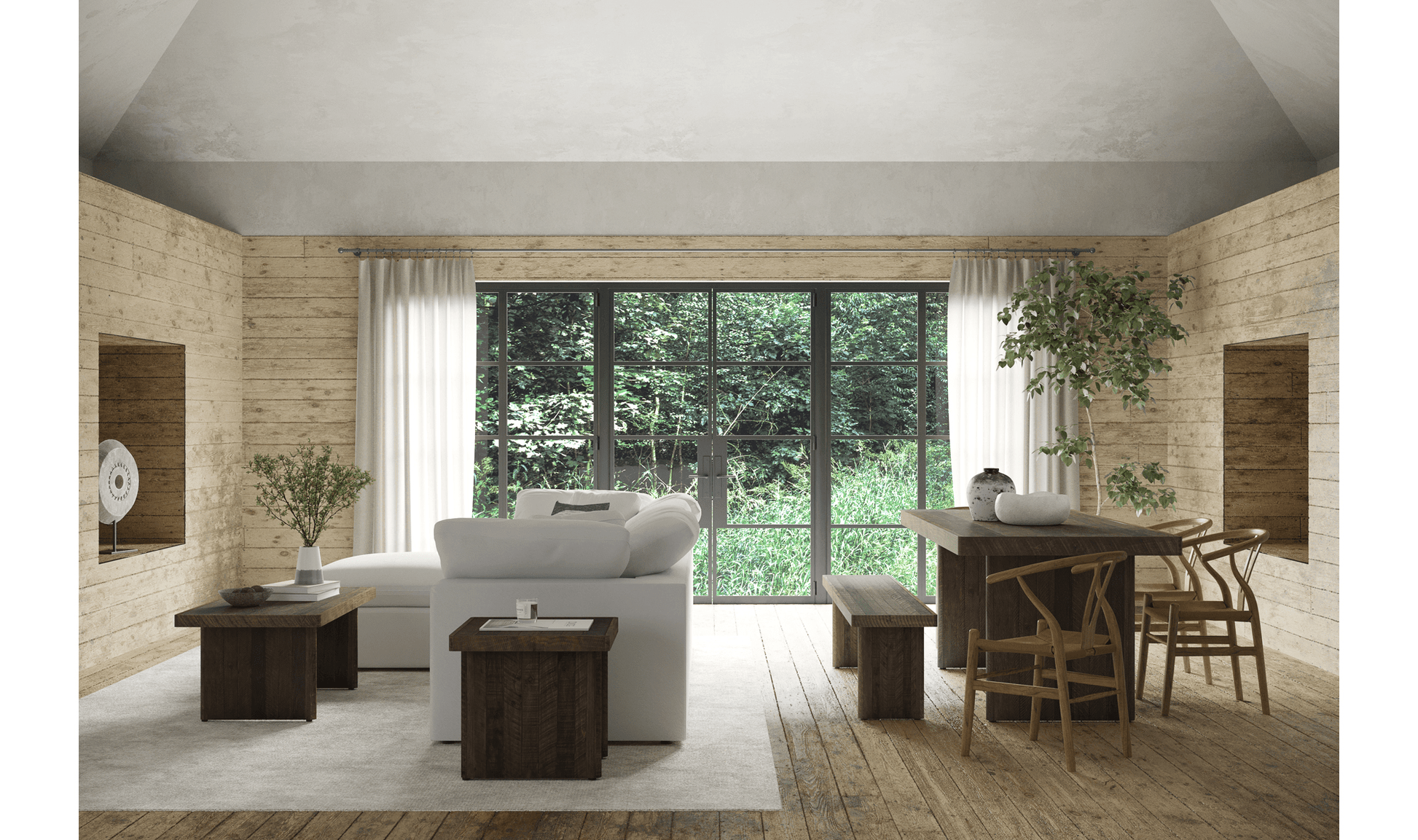 MOE'S Monterey Dining Bench - Echo Dining