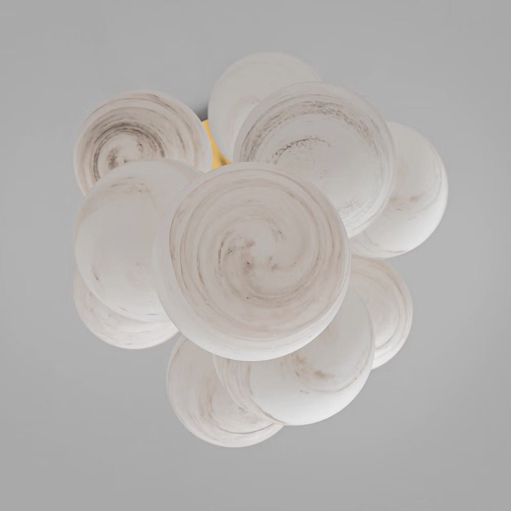 SCHWUNG Globe Cluster 10 Chandelier - Echo Dining