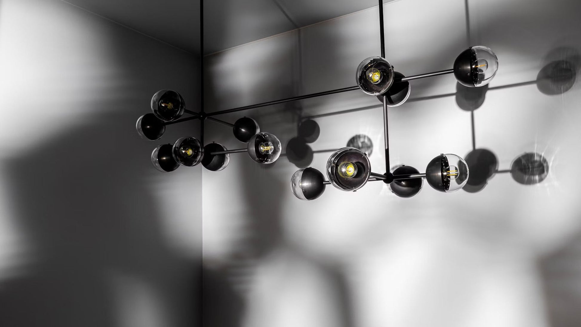 SCHWUNG Molecule Linear Chandelier - Echo Dining