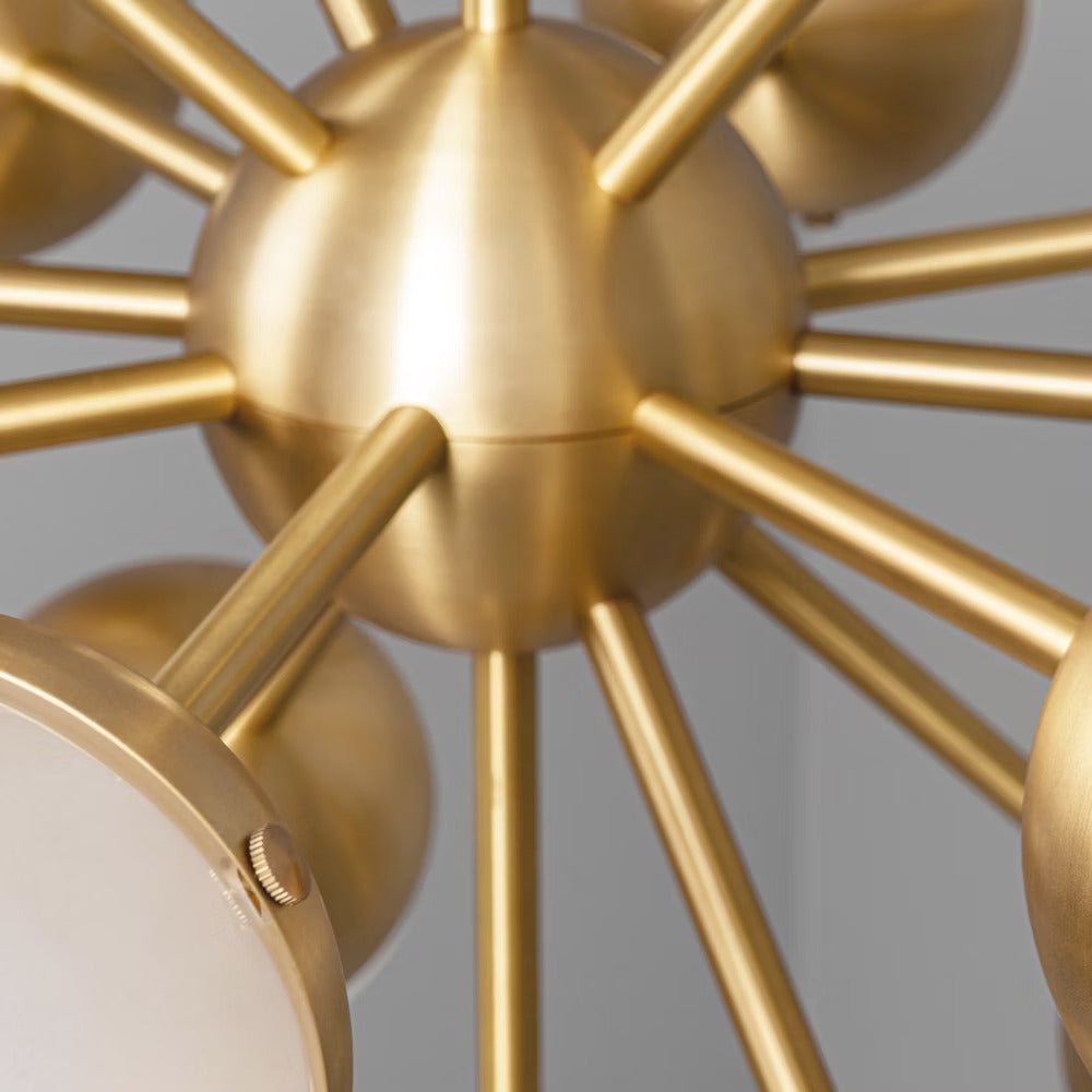 SCHWUNG Molecule Spark Oval 17 Chandelier - Echo Dining