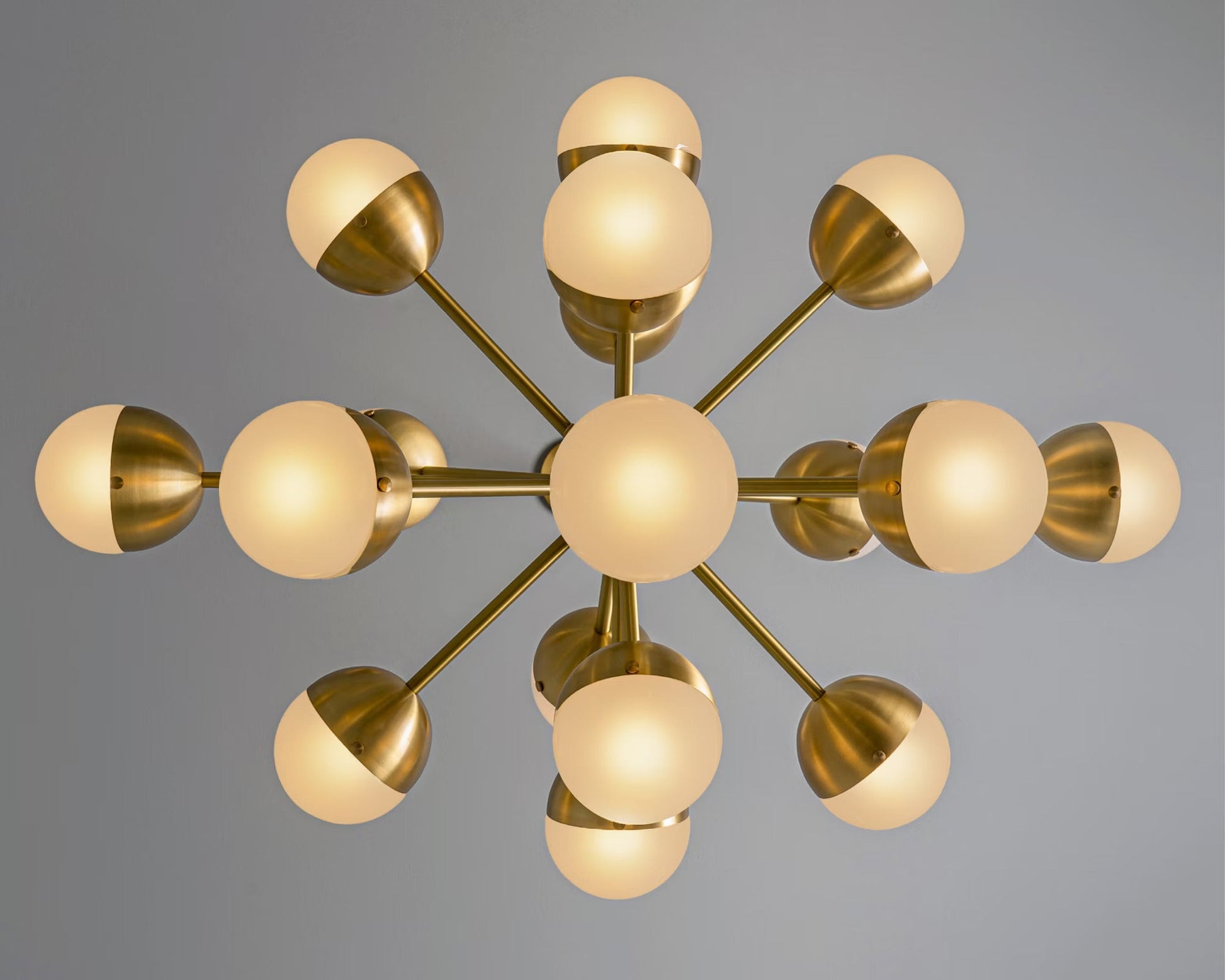 SCHWUNG Molecule Spark Oval 17 Chandelier - Echo Dining