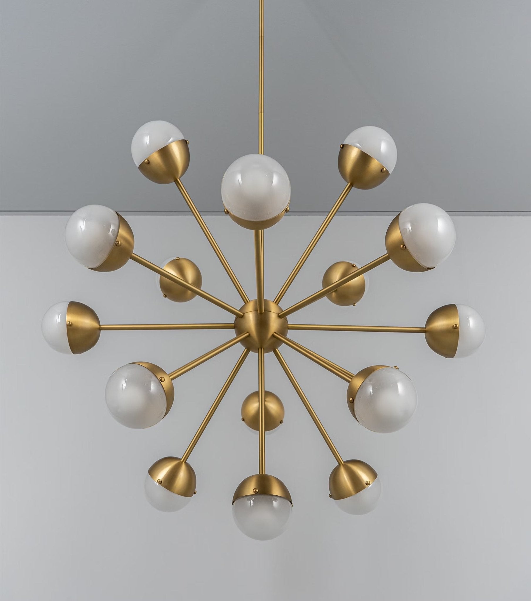 SCHWUNG Molecule Spark Round 17 Chandelier - Echo Dining