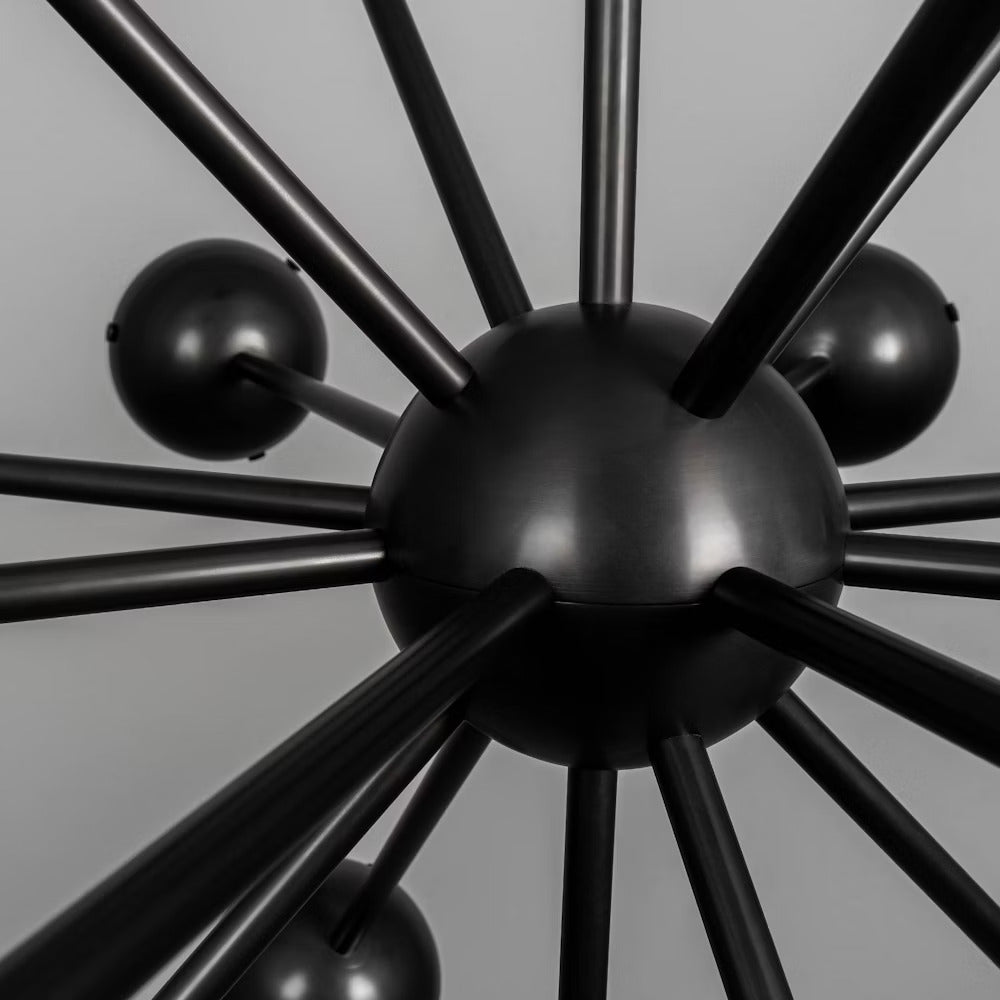 SCHWUNG Molecule Spark Round 17 Chandelier - Echo Dining