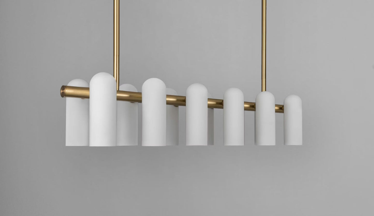 SCHWUNG Odyssey Linear Chandelier - Echo Dining