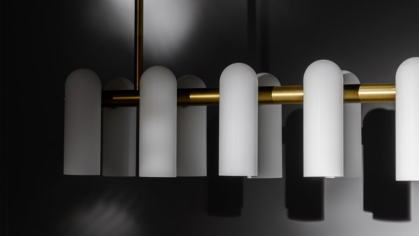 SCHWUNG Odyssey Linear Chandelier - Echo Dining