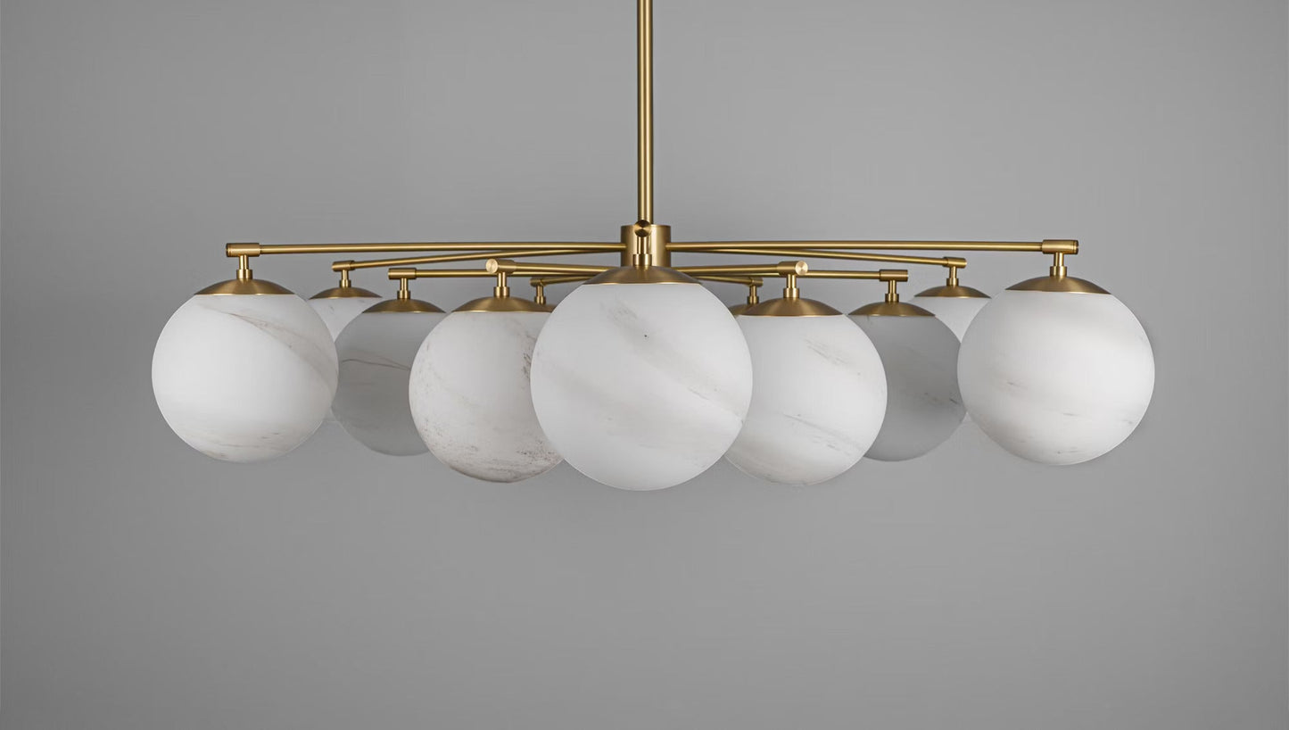 SCHWUNG Orion Round Chandelier - Echo Dining