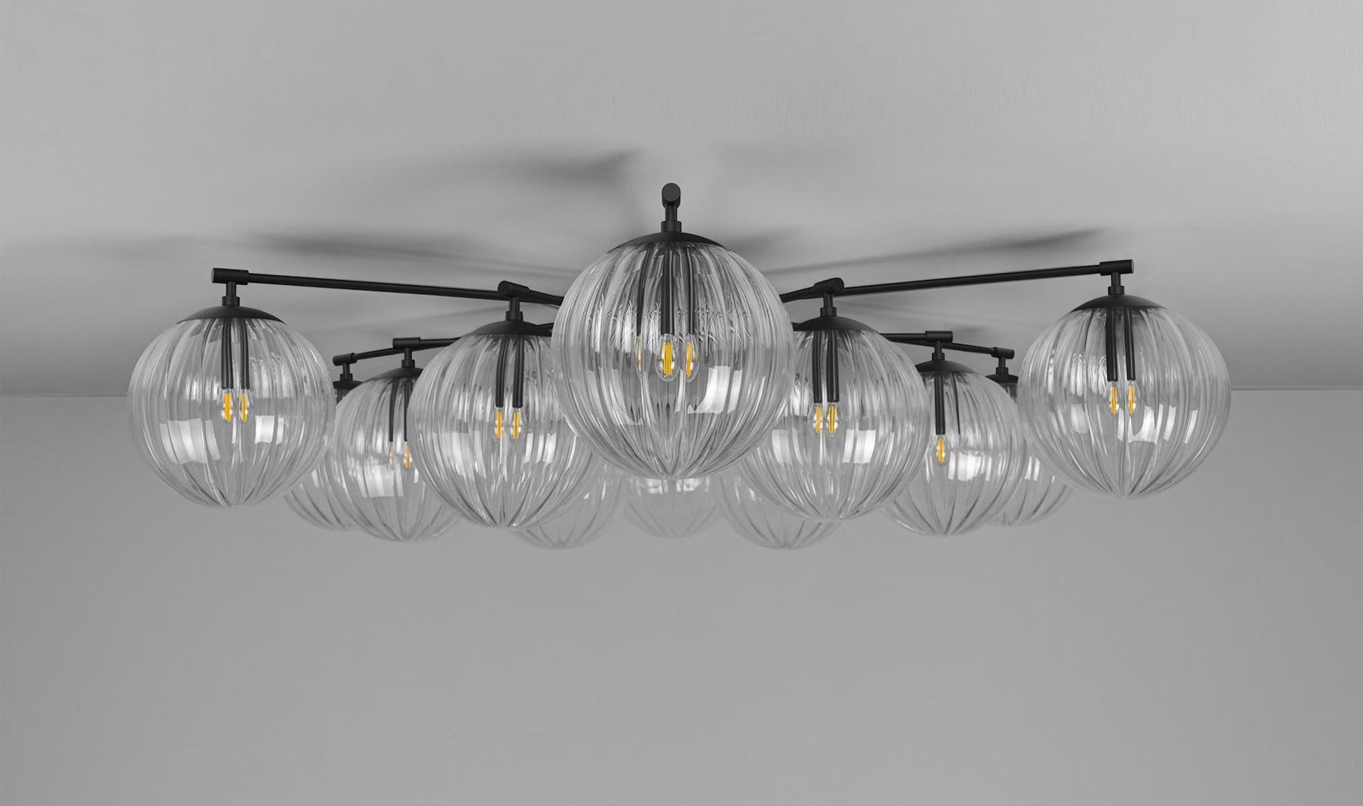 SCHWUNG Orion Round Chandelier - Echo Dining