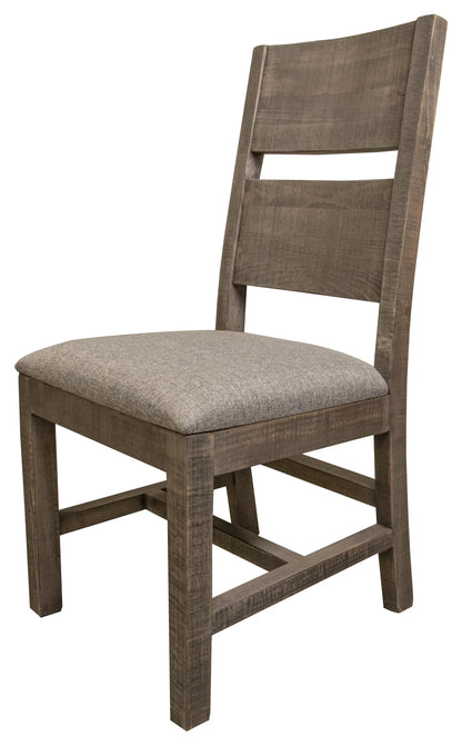 IFD Marble Solid Wood Dining Chair 2 Piece