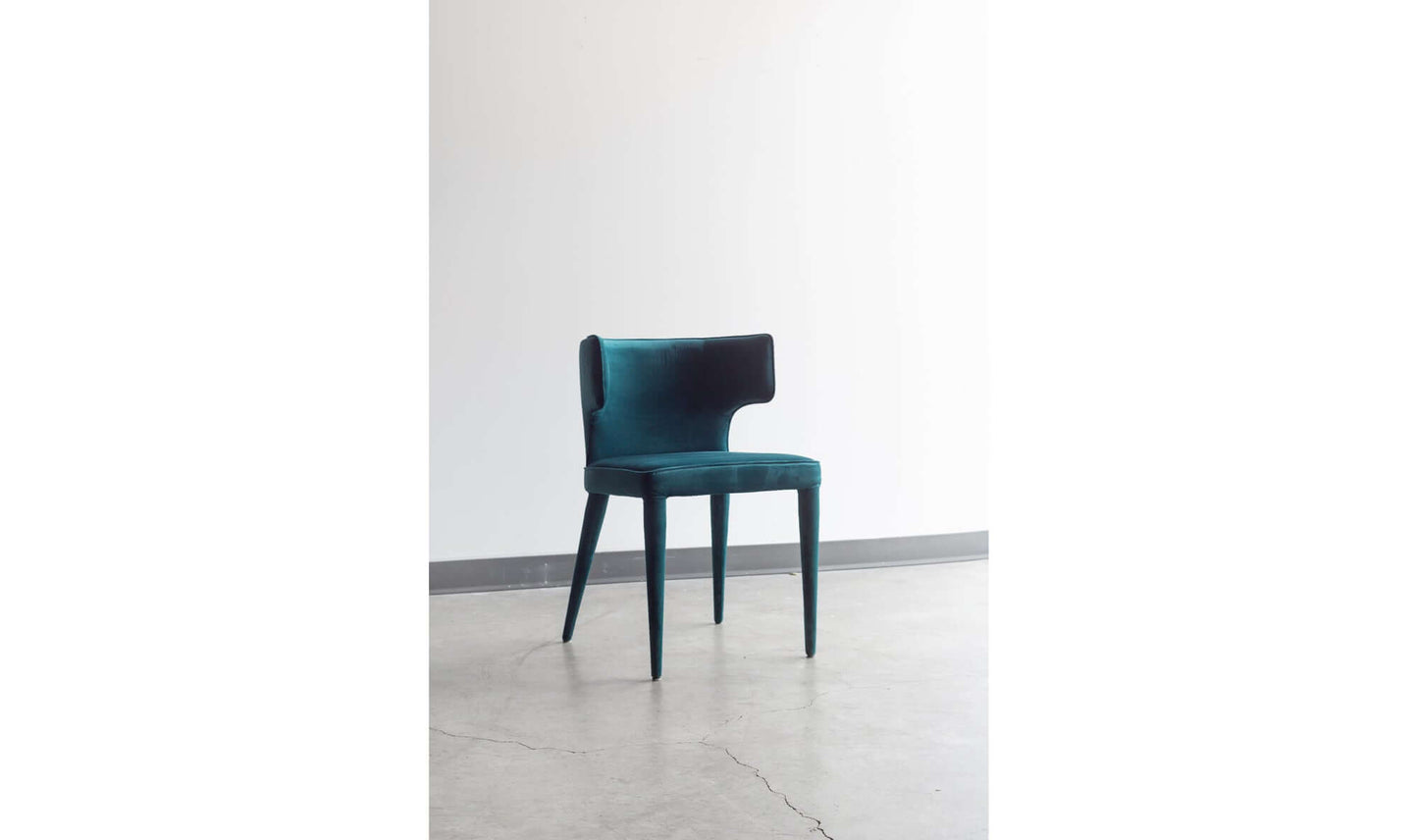 MOE'S Jennaya Teal Dining Chair 2 Piece