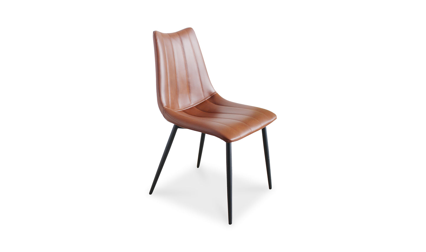 MOE’S Alibi Dining Chair Brown 2 Piece