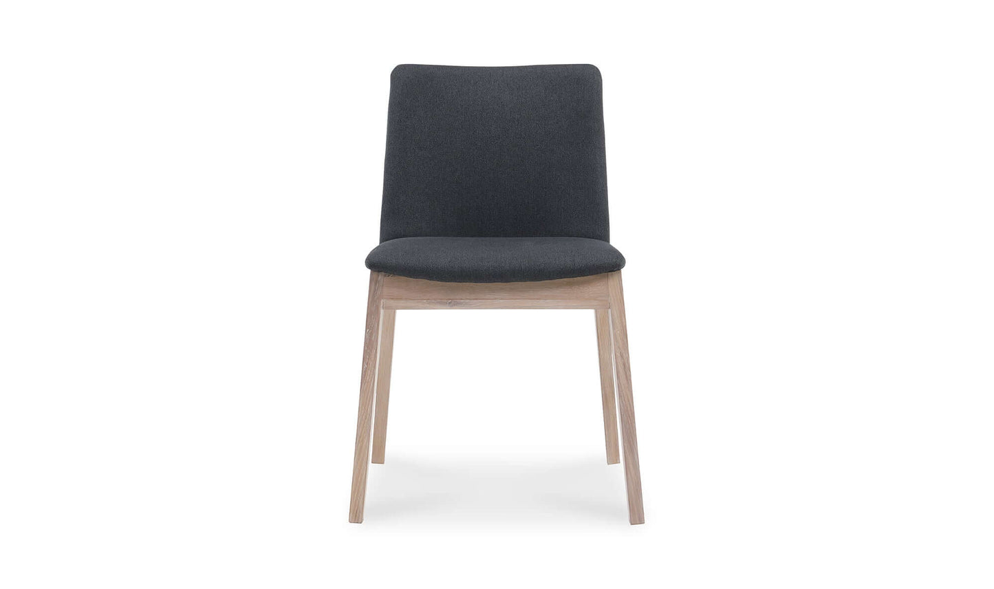 Deco Dark Grey Dining Chair front view