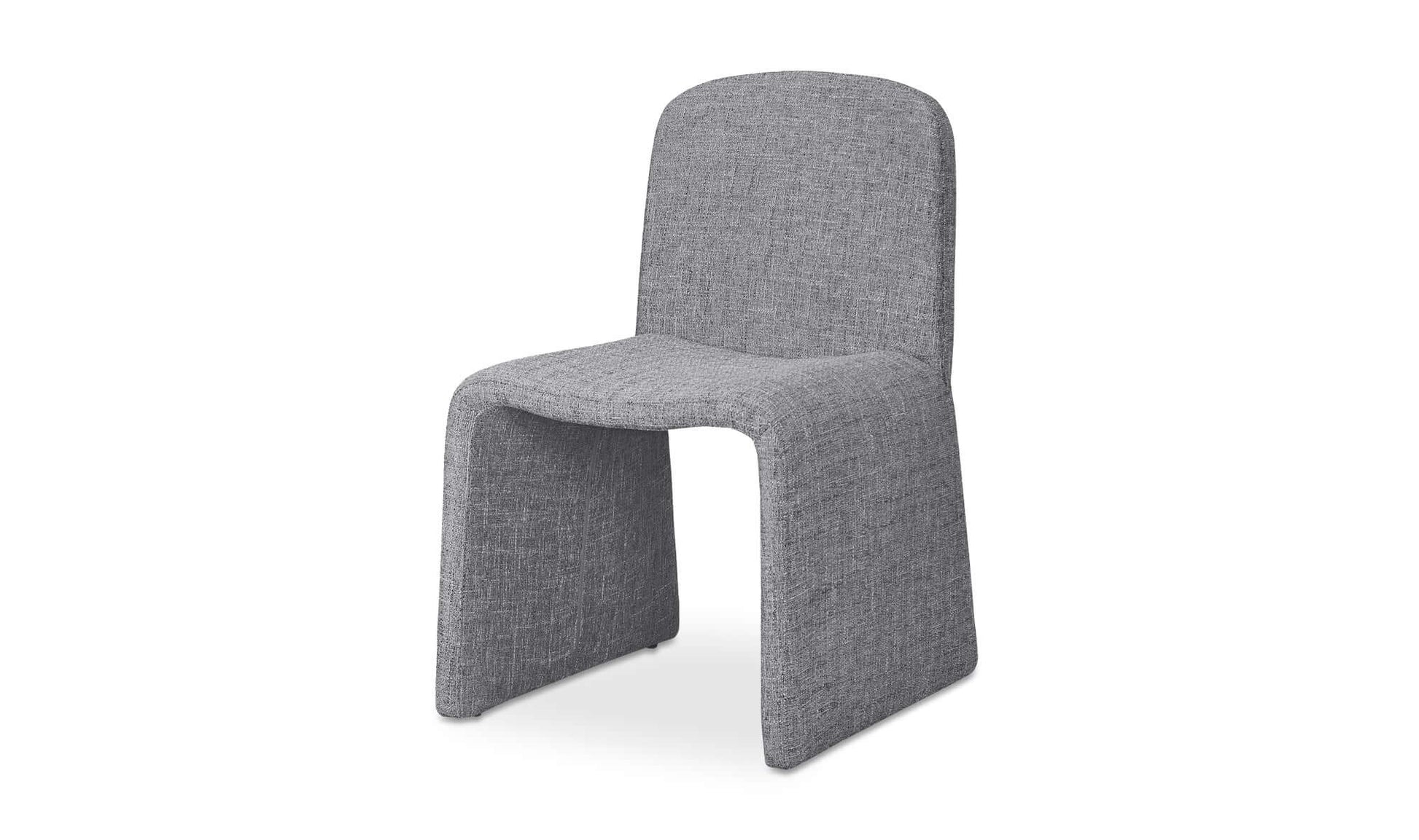 Image of the Ella Heather Grey Dining Chair showcasing its elegant design.