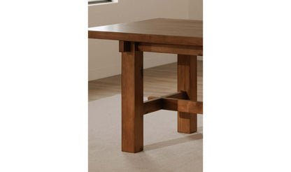 MOE’S Mikoshi Small Dining Table Vintage Brown