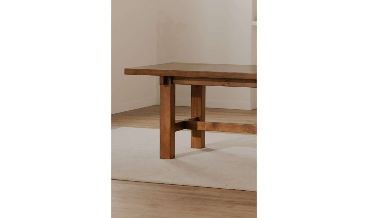 MOE’S Mikoshi Small Dining Table Vintage Brown