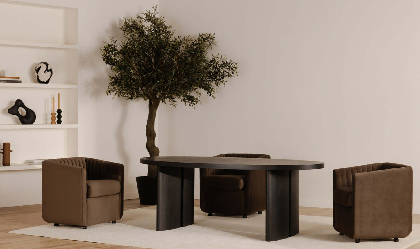 MOE'S William Dining Table Black