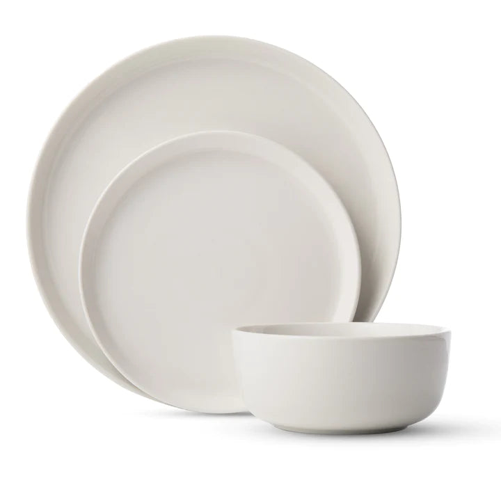 modern white dinnerware set