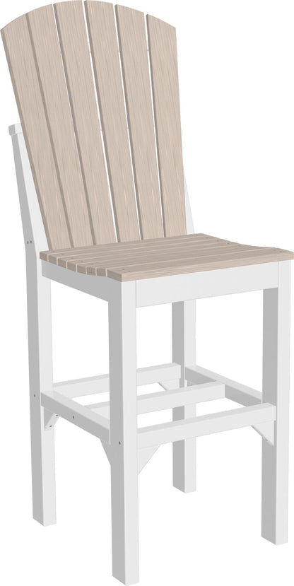 Birchwood & White LuxCraft Adirondack Bar Chair, classic Adirondack design for outdoor dining.