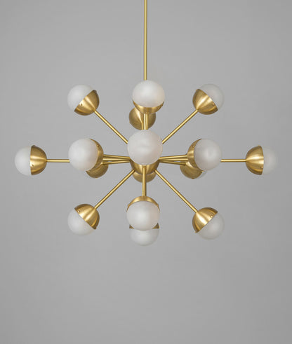 SCHWUNG Molecule Spark Oval 17 Chandelier