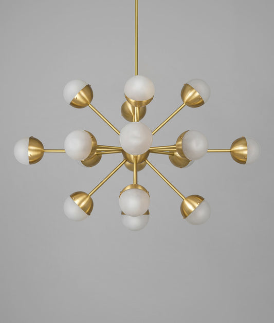 SCHWUNG Molecule Spark Oval 17 Chandelier