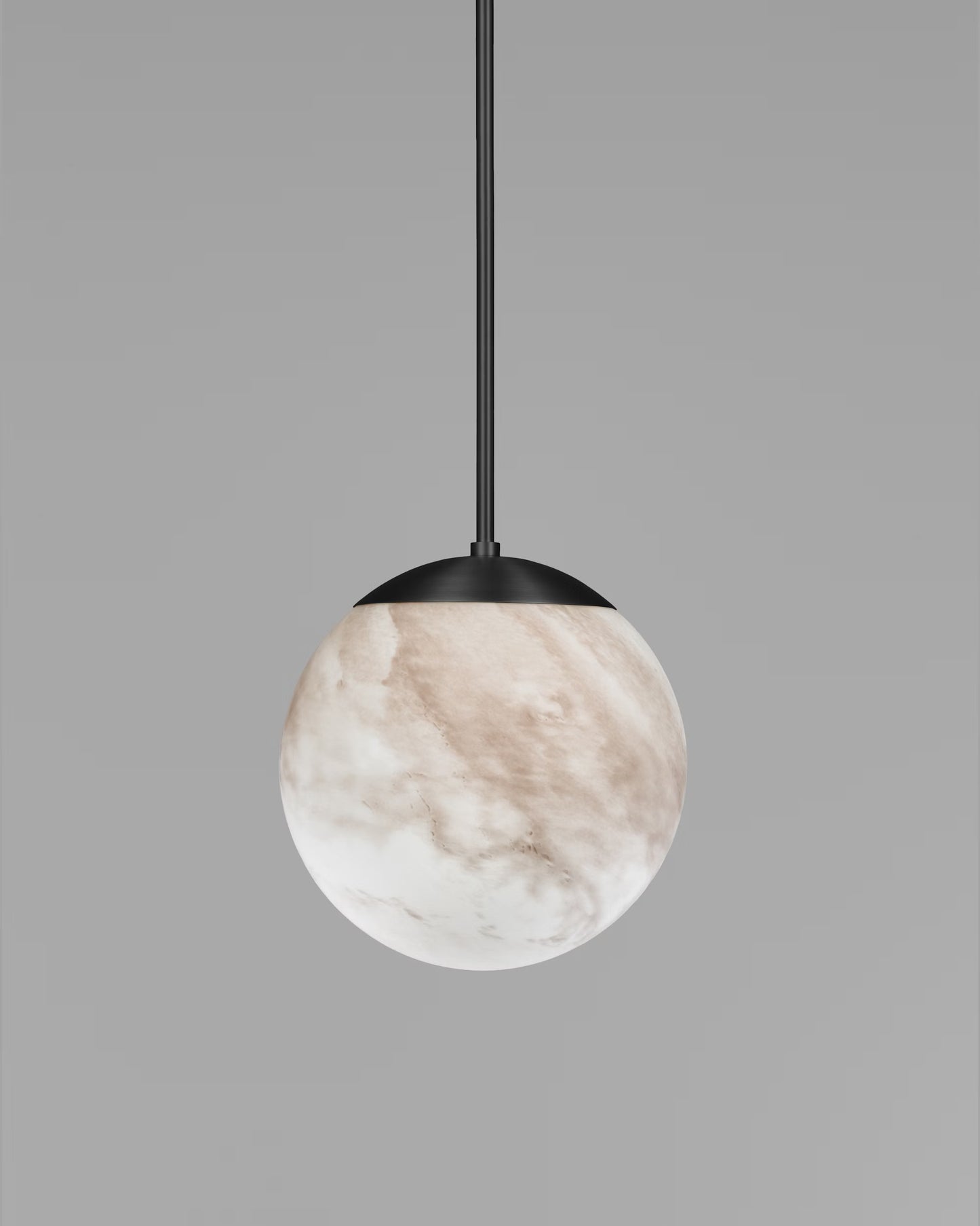 SCHWUNG Globe Marble Single Pendant Light