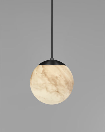 SCHWUNG Globe Marble Single Pendant Light