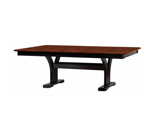 BARKMAN FURNITURE Bristol Trestle Extension Dining Table