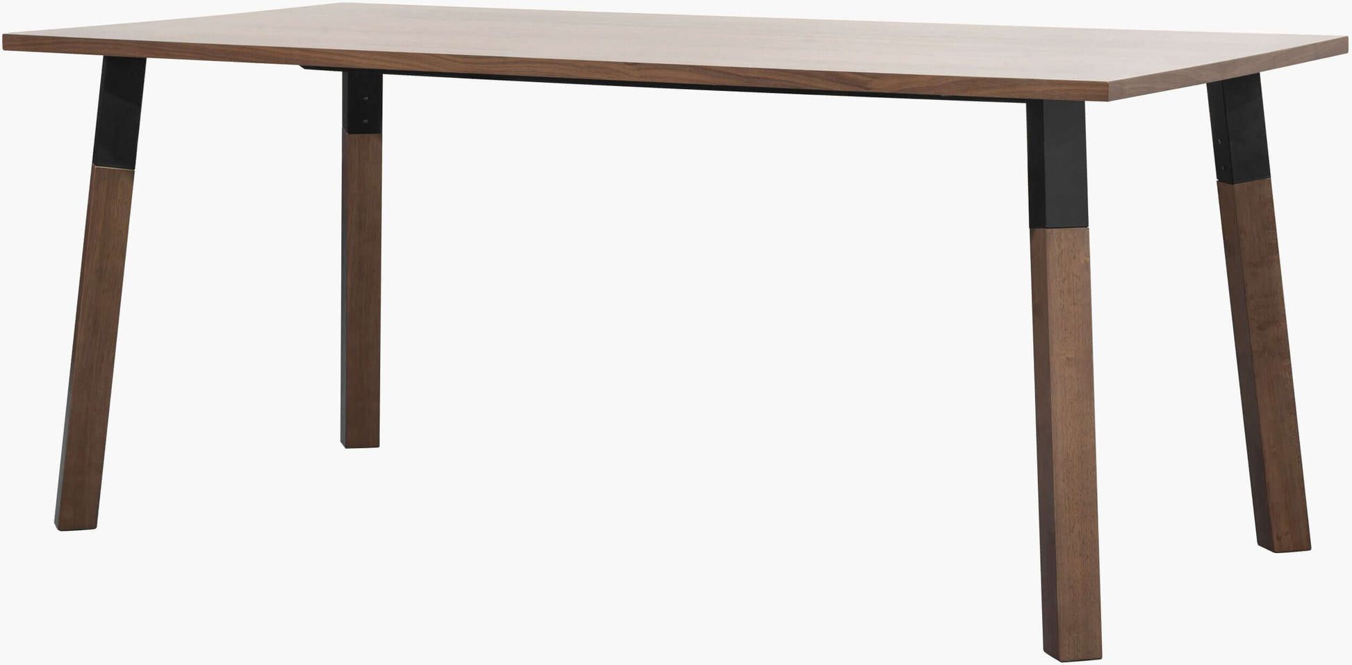 Full view of the Surya Billings Dining Table showing its modern design and sturdy construction.