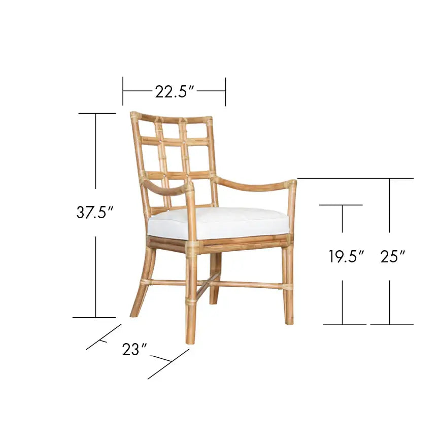 DAVID FRANCIS Seville Dining Armchair 2 Piece