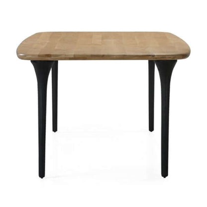 Union Home Etro Dining Table profile view, highlighting the natural finish and modern design.