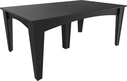 outdoor rectangular dining table