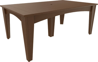 outdoor rectangular table